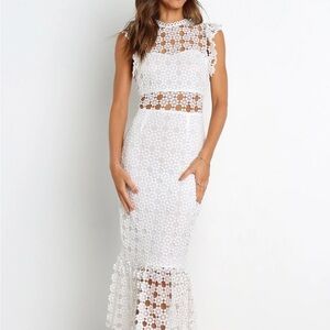 Lauren Dress- White from Petal & Pup